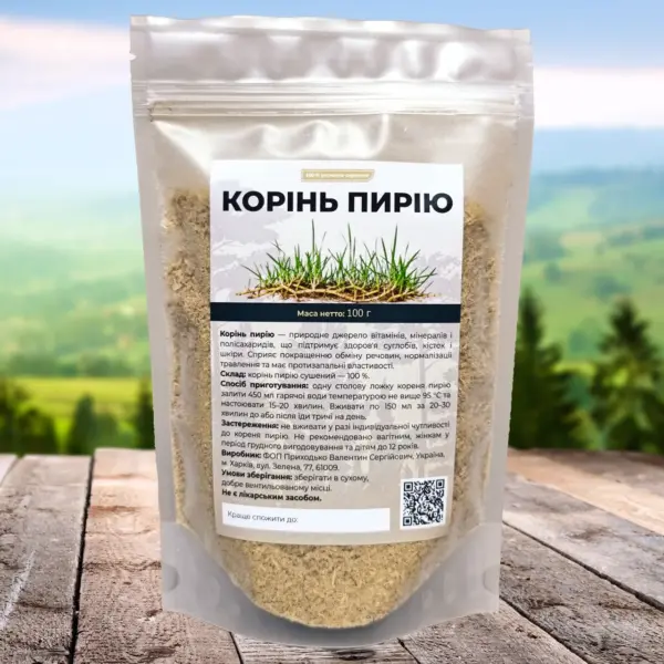 Корінь пирію сушений