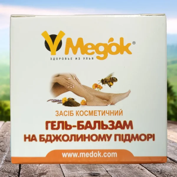 Гель-бальзам на пчелином подморе