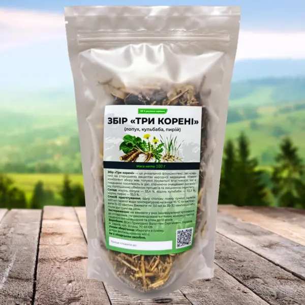 Збір "Три корені" (лопух, кульбаба, пирій)