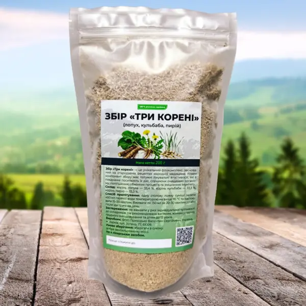 Збір "Три корені" (лопух, кульбаба, пирій)